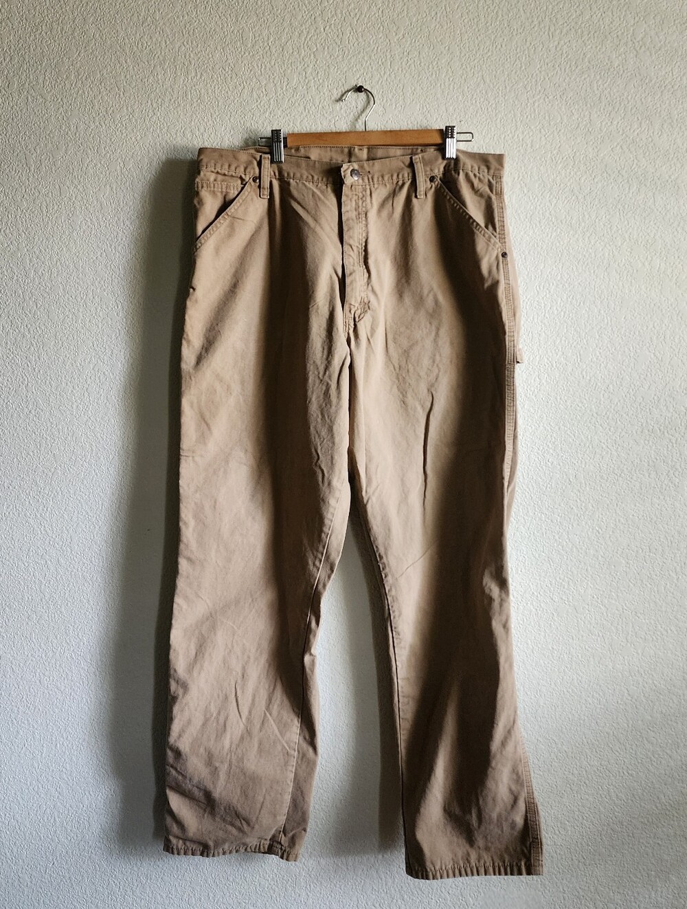 Wrangler Mens 38x34 Carpenter Workwear Casual Pants